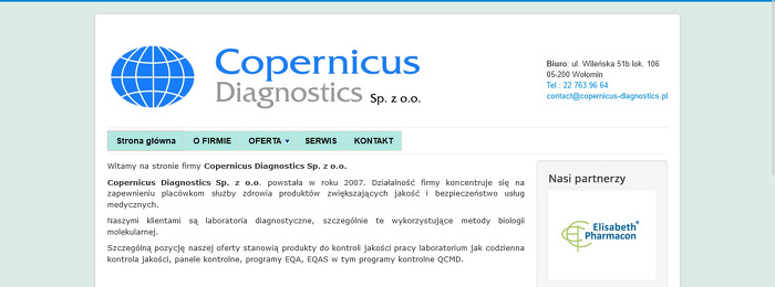 COPERNICUS DIAGNOSTICS SP. Z O.O.