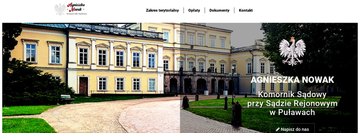 KANCELARIA KOMORNICZA NR III W PUŁAWACH AGNIESZKA NOWAK
