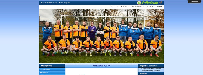 KLUB SPORTOWY SPARTA SKLEJKA ORZECHOWO
