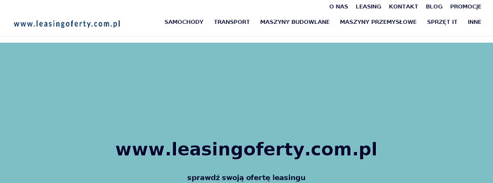 LEASINGOFERTY.COM.PL